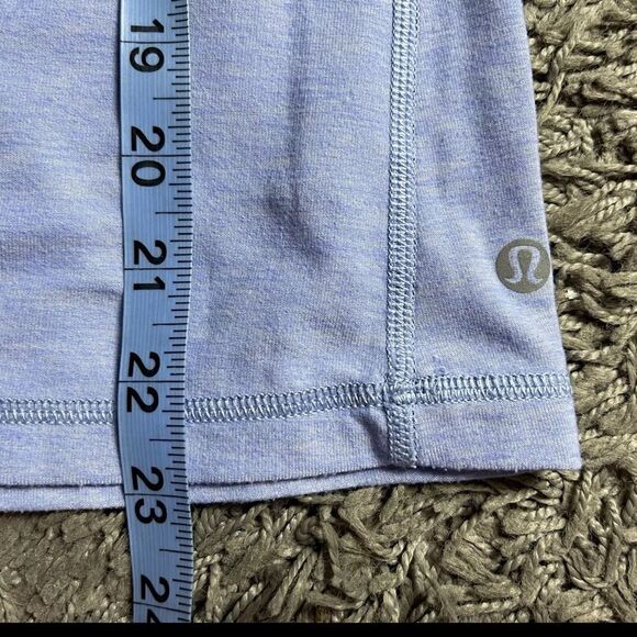 Lululemon Inspiration Tank SZ 2 Purple & Black Built in Bra Racerback Yoga Top - Picture 8 of 8